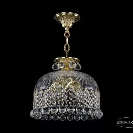 Подвесной светильник с хрусталём 16781/30 G Balls Bohemia Ivele Crystal