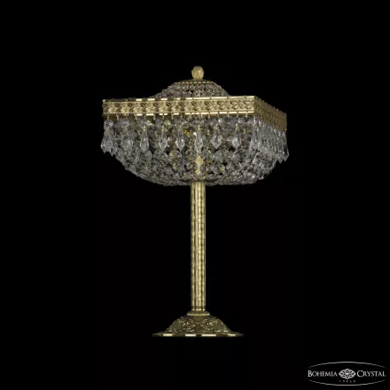Настольная лампа хрустальная 19012L6/25IV G Bohemia Ivele Crystal