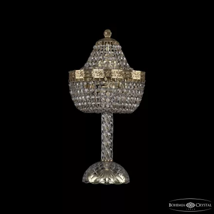Настольная лампа хрустальная 19051L4/H/20IV G Bohemia Ivele Crystal