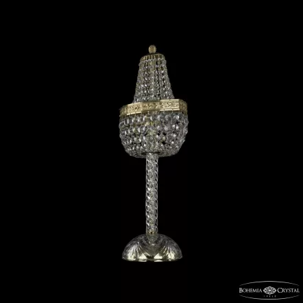 Настольная лампа хрустальная 19113L4/H/35IV G Bohemia Ivele Crystal