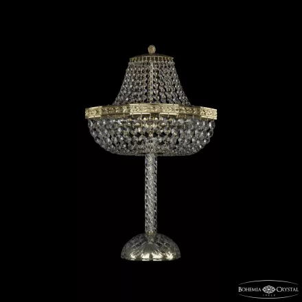 Настольная лампа хрустальная 19113L4/H/35IV G Bohemia Ivele Crystal