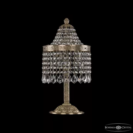 Настольная лампа хрустальная 19201L6/H/20IV Pa Leafs Bohemia Ivele Crystal