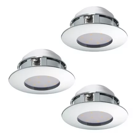 95822 Комплект светодиодных встраиваемых светильников PINEDA, 3х6W(LED)