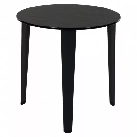Стол кофейный CT7524GP Black.Black (D500x500) (черный/черный матовый) Arte Milano