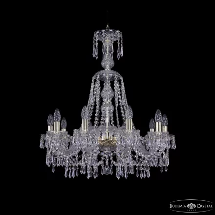 Люстра хрустальная 1403/10/240/XL-75 G Bohemia Ivele Crystal