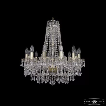 Люстра хрустальная 1403/12/195/h-60 G Bohemia Ivele Crystal