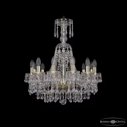 Люстра хрустальная 1403/12/195/XL-65 G Bohemia Ivele Crystal