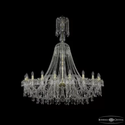 Люстра хрустальная 1403/20/460/XL-143 G Bohemia Ivele Crystal