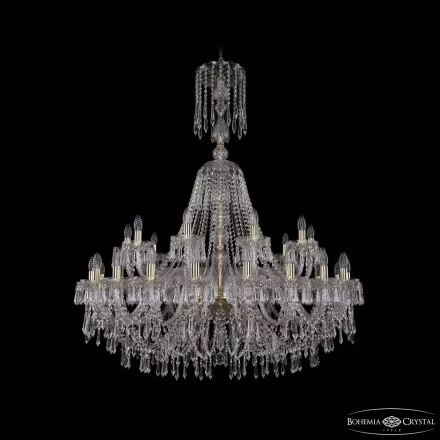 Люстра хрустальная 1403/20+10/400/XL-133 G Bohemia Ivele Crystal