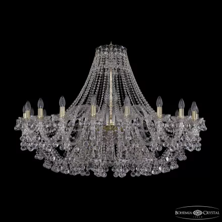 Люстра хрустальная 1409/20/460 G Bohemia Ivele Crystal