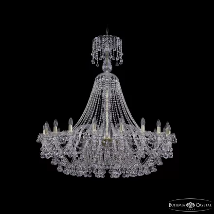 Люстра хрустальная 1409/20/460/XL-136 G Bohemia Ivele Crystal