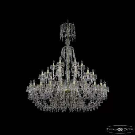 Люстра хрустальная 1410/24+12+6/530/XL-167 G V0300 Bohemia Ivele Crystal