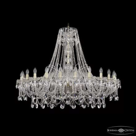 Люстра хрустальная 1411/24/460 G Bohemia Ivele Crystal