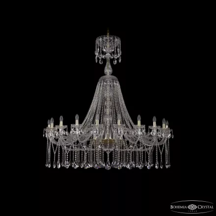 Люстра хрустальная 1413/20/530/XL-158 G Bohemia Ivele Crystal