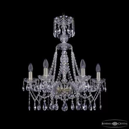 Люстра хрустальная 1413/6/200/XL-66 G Bohemia Ivele Crystal