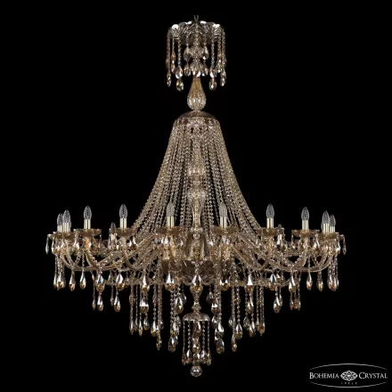 Люстра хрустальная 1415/20/530/XL-180 G M721 Bohemia Ivele Crystal