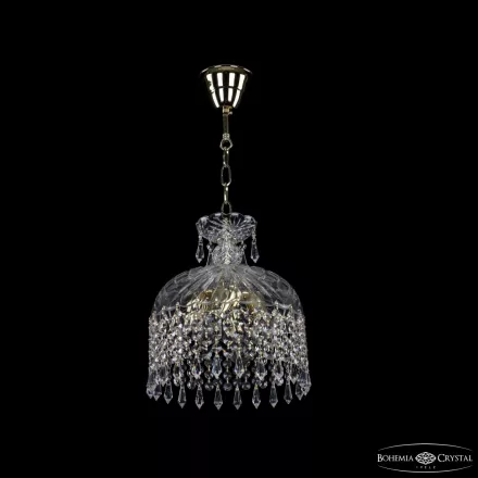 Подвесной светильник с хрусталём 14781/25 G Drops Bohemia Ivele Crystal