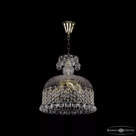 Подвесной светильник с хрусталём 14781/30 G Balls Bohemia Ivele Crystal