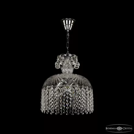 Подвесной светильник с хрусталём 14781/30 Ni R Bohemia Ivele Crystal