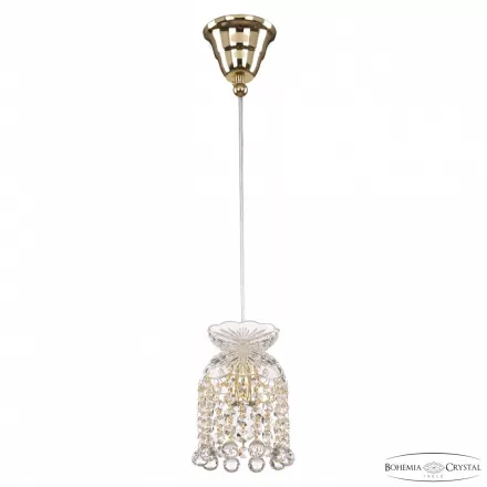 Подвесной светильник с хрусталём 14781P/11 G Balls Bohemia Ivele Crystal