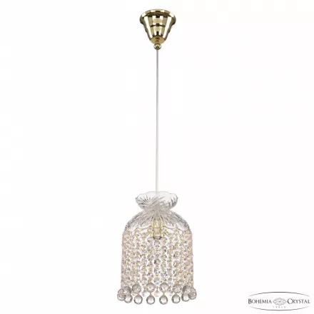 Подвесной светильник с хрусталём 14781P/16 G Balls Bohemia Ivele Crystal