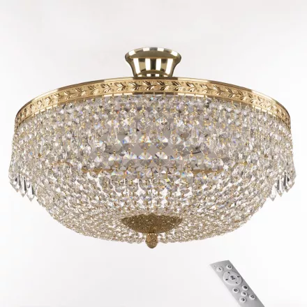 Люстра потолочная хрустальная 19011/45IV/LED-DIM G Bohemia Ivele Crystal