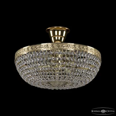 Люстра потолочная хрустальная 19051/35IV G Bohemia Ivele Crystal