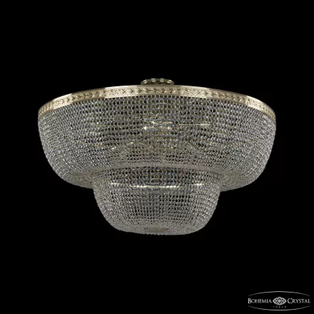 Люстра потолочная хрустальная 19091/100IV G Bohemia Ivele Crystal