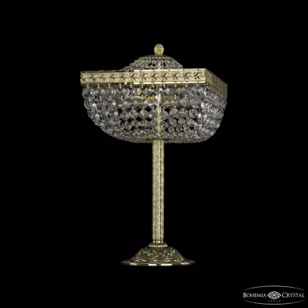 Настольная лампа хрустальная 19112L6/25IV G Bohemia Ivele Crystal