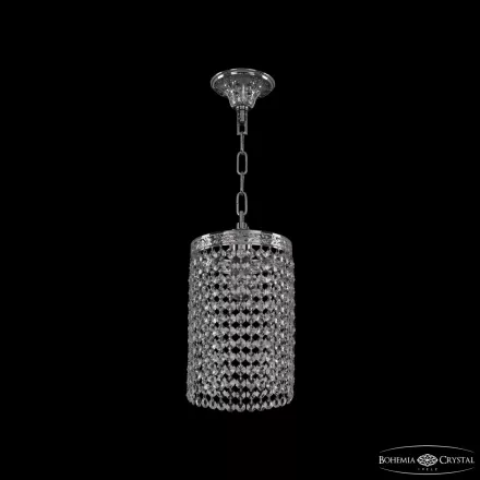 Подвесной светильник с хрусталём 19201/15IV Ni R Bohemia Ivele Crystal