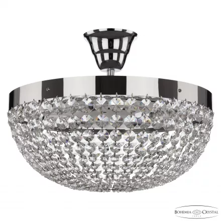 Люстра светодиодная хрустальная 19291/35NZ/LED-DIM Ni Bohemia Ivele Crystal