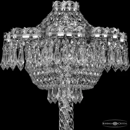 Настольная лампа хрустальная 19301L4/27JB Ni Bohemia Ivele Crystal