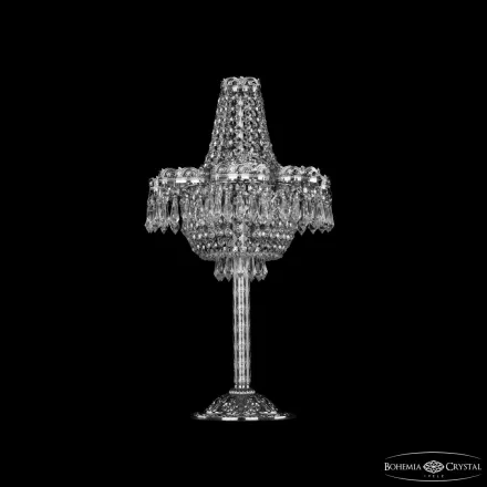Настольная лампа хрустальная 19301L6/H/27JB Ni Bohemia Ivele Crystal