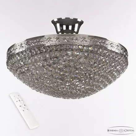 Люстра светодиодная хрустальная 19321/35IV/LED-DIM Ni Bohemia Ivele Crystal