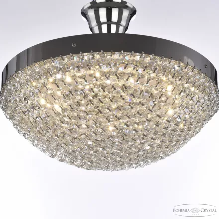 Люстра светодиодная хрустальная 19321/35NZ/LED-DIM Ni Bohemia Ivele Crystal