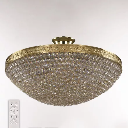 Люстра светодиодная хрустальная 19321/45IV/LED-DIM G Bohemia Ivele Crystal