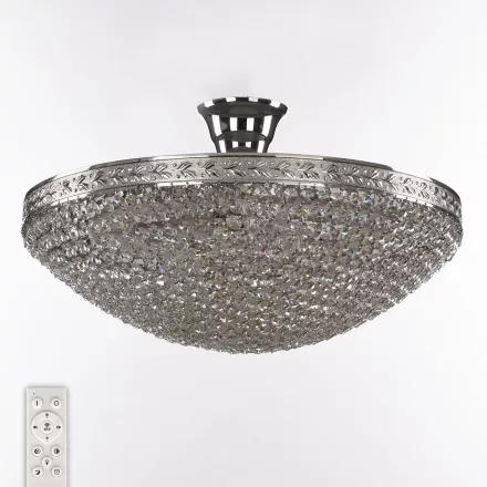Люстра светодиодная хрустальная 19321/45IV/LED-DIM Ni Bohemia Ivele Crystal