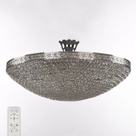 Люстра светодиодная хрустальная 19321/55IV/LED-DIM Ni Bohemia Ivele Crystal