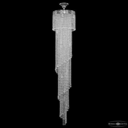 Люстра каскадная с хрусталём 83111/30IV-150 NB Bohemia Ivele Crystal