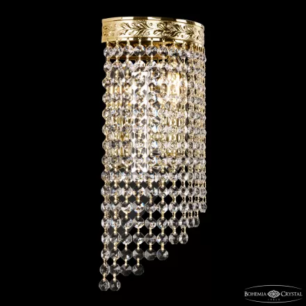 Бра хрустальные 83401BL/15IV-33 G R Bohemia Ivele Crystal